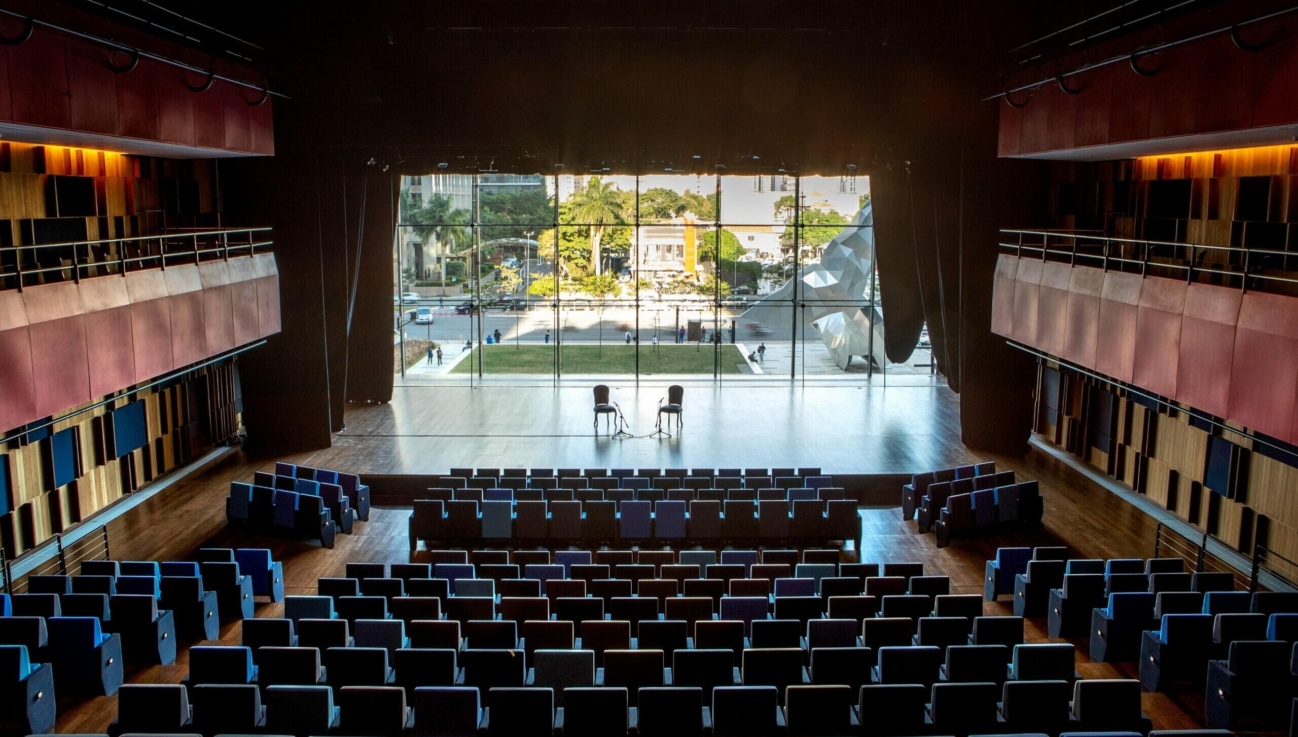 Teatro B32 — palco